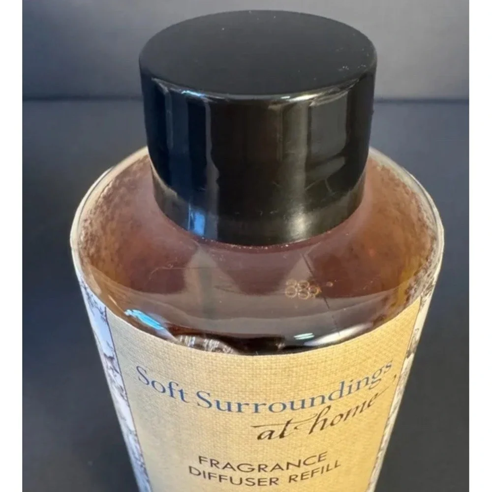 2 NIB Soft Surroundings At Home Fragrance Reed Diffuser Refill 5.07oz Rare NOS